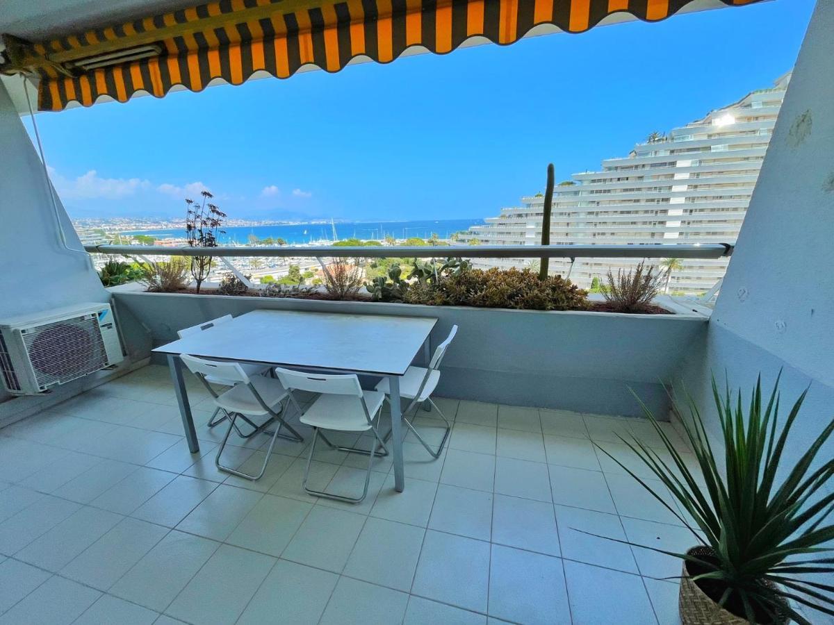 #901 Marina Riviera Bay - Studio Vue Mer Et Port Panoramique Villeneuve-Loubet Exteriör bild